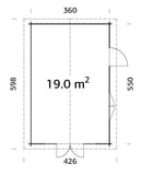Palmako Irene 19,0 m2