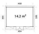 Palmako Lisa 14,2 m2