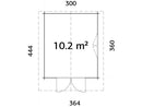 Palmako Sally 10,2 m2