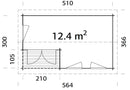Palmako Susanna 12,4 m2
