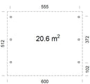 Palmako Karl 20,6 m2