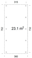 Palmako Karl 23,1 m2