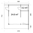 Palmako Cecilia 27,2 m2