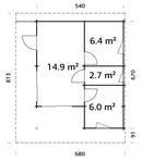 Palmako Cecilia 30,0 m2
