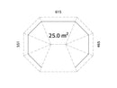 Palmako Betty 25,0 m2