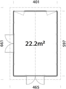 Palmako Isabella 22,2 m2