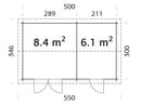 Palmako Jari 14,5 m2
