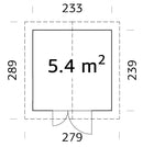 Palmako Nils 5,4 m2