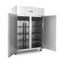MAXIMA Gastro Kühlschrank - 1200 l - 6 Einstellbare Regale (2/1 GN) - auf Rädern - inkl. Regale