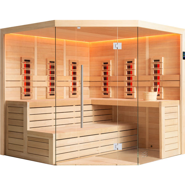 EAGO AWT E1611B-IR Hemlock 200x200 ohne Ofen