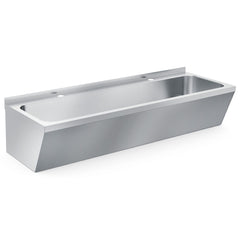 COMBISTEEL STAINLESS STEEL DOUBLE WASHBASIN 1200X425X165MM  – Vorschau 1