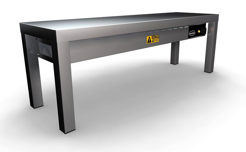 COMBISTEEL AUFSATZBORD KERAMISCH BEHEIZT 1 STUFIG 1000  3 HEATERS OF 250W