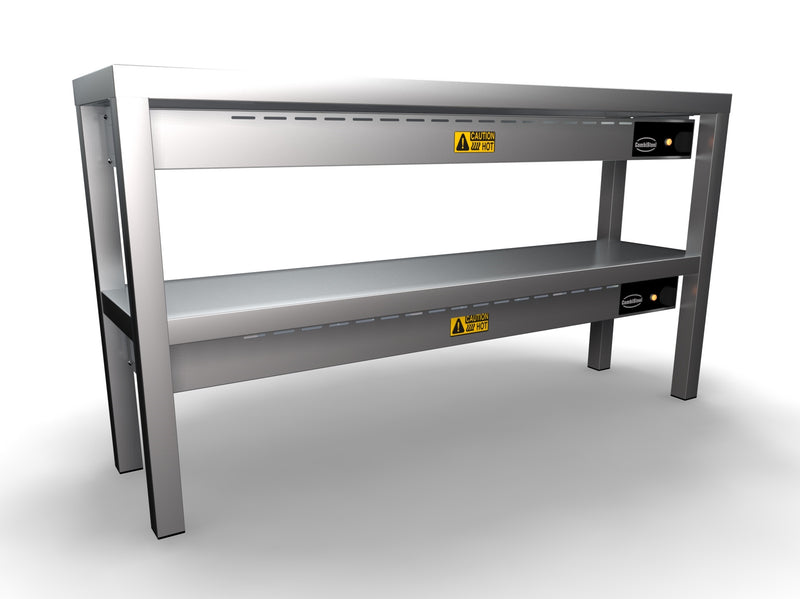 COMBISTEEL AUFSATZBORD KERAMISCH BEHEIZT 2 STUFIG 1200  6 HEATERS OF 250W