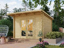Fjordholz Gartenhaus Modell Lisa 44 A Modern