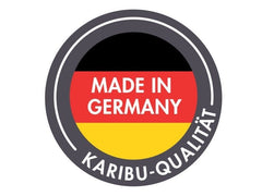 Karibu Saunahaus Monterey, schwarz, inkl. 11 kW Ofen ext. Steuerung, mit Séparée im Vorraum, 73 mm – Vorschau 11
