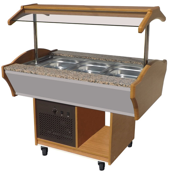 COMBISTEEL REFRIGERATED BUFFET GN 3/1 