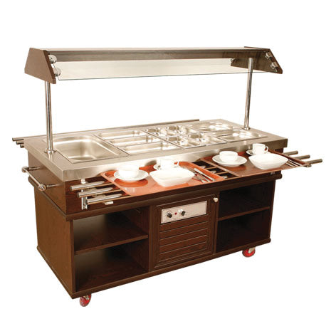 BUFFET CHAUD COMBISTEEL GN 4/1