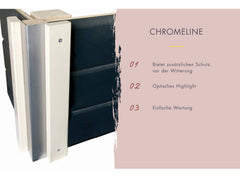 Karibu Saunahaus Skrollan 3 38 mm- 11 kW Bioofen ext. Strg- Milchglastür – Vorschau 8