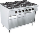COMBISTEEL BASE 700 GAS STOVE 6 BR. 