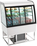 COMBISTEEL BUILT-IN REFRIGERATED DISPLAY CABINET 140L SLIDING DOORS 