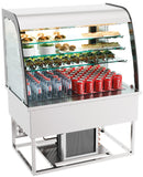 COMBISTEEL BUILT-IN REFRIGERATED DISPLAY CABINET 140L OPEN 