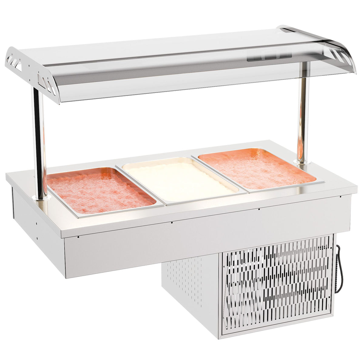COMBISTEEL BUILT-IN COOLING TRAY 3/1 