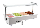 COMBISTEEL BUILT-IN BAIN-MARIE WITH 3/1 BOWLS 