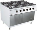 COMBISTEEL BASE 900 GAS STOVE 6 BR. 