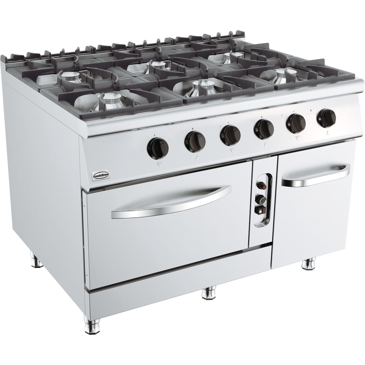 COMBISTEEL BASE 900 GASHERD 6 BR. MIT GASBACKOFEN