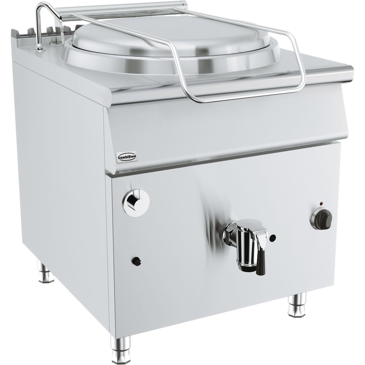 COMBISTEEL BASE 900 GAS BOILING KETTLE 150L - INDIRECTLY HEATED 