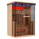 Tronitechnik Dewello Infrarotkabine KENORA 130cm x 105cm mit Salzsteinoptik