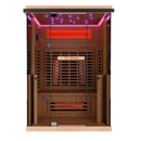 Tronitechnik Dewello Infrarotkabine KENORA 130cm x 105cm mit Salzsteinoptik