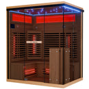 Tronitechnik Dewello Infrarotkabine KENORA 160cm x 120cm mit Salzsteinoptik