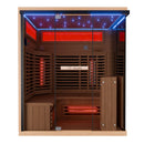 Tronitechnik Dewello Infrarotkabine KENORA 160cm x 120cm mit Salzsteinoptik