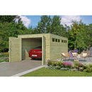 Fjordholz Timber Garage Model QB-Line 15.30 m²