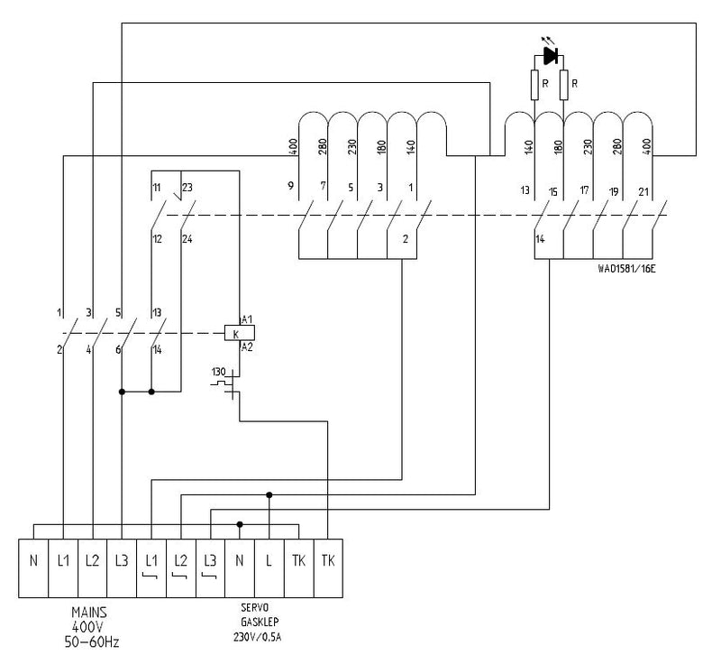 COMBISTEEL SPEED CONTROLLER 3 PHASE 19 AMP 