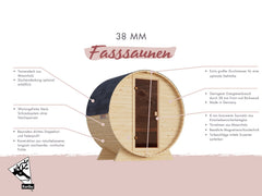 Karibu Aktions-Fasssauna Spitzbergen – Vorschau 9