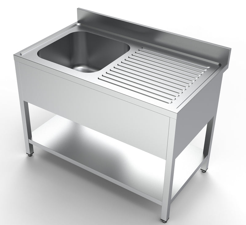 BASE D'ÉVIER COMBISTEEL 700 1 GAUCHE 1200 