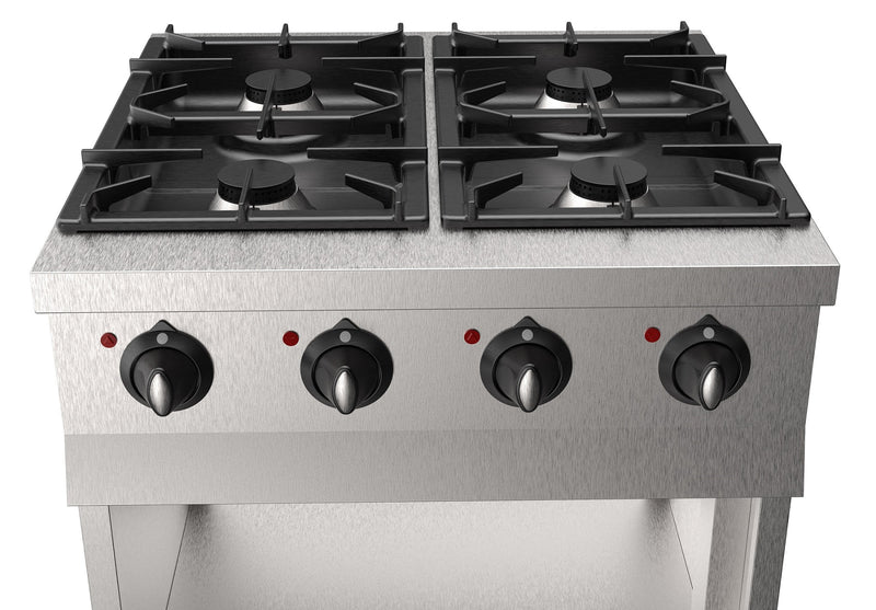 COMBISTEEL BASE 700 GAS STOVE 4 BR. 