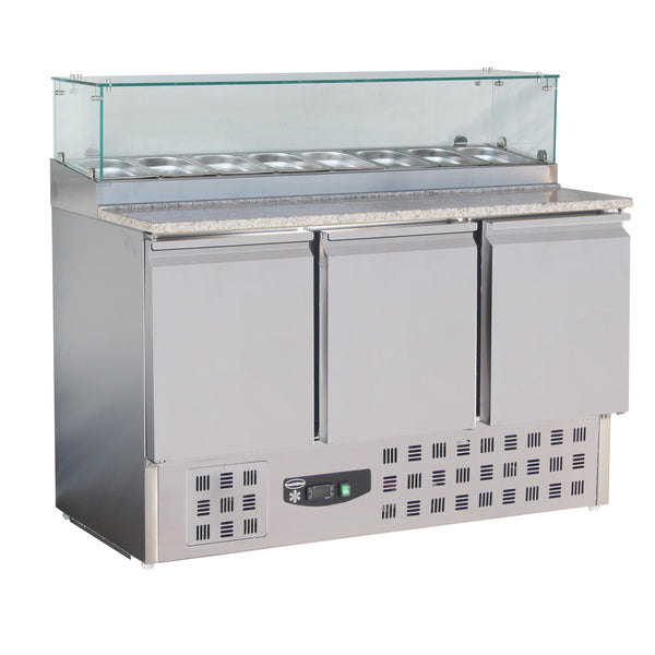COMBISTEEL PIZZA TABLE 3 DOORS 