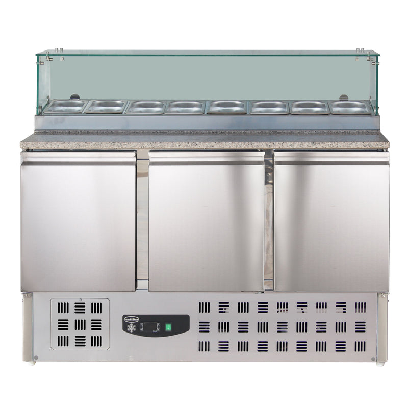 COMBISTEEL PIZZA TABLE 3 DOORS 