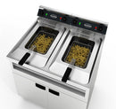 COMBISTEEL ELECTRIC FRYER 2X12L 2X6KW 