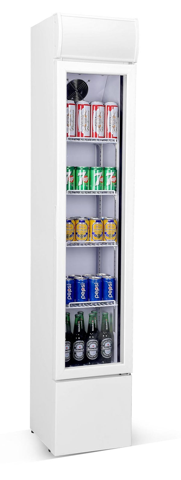COMBISTEEL REFRIGERATOR GLASS DOOR NARROW 