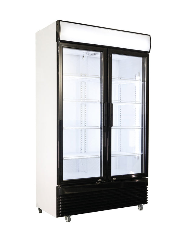 COMBISTEEL REFRIGERATOR 2 GLASS DOORS BEZ-780 GD