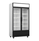 COMBISTEEL KÜHLSCHRANK 2 GLASTÜREN FCU-750