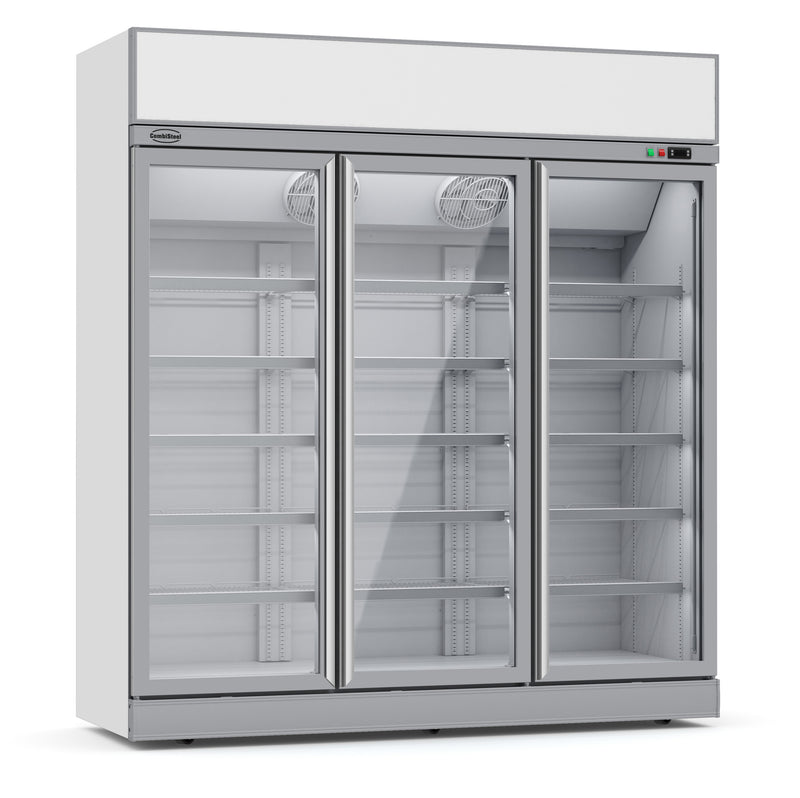 COMBISTEEL FREEZER 3 GLASS DOORS INS-1530F