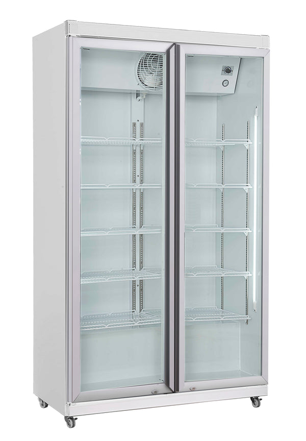 COMBISTEEL REFRIGERATOR 2 GLASS DOORS AVL-785R 