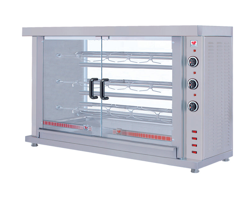 COMBISTEEL HÄHNCHENGRILL ELEKTRO 3 SPIEßEN