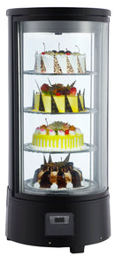 COMBISTEEL ROTATING REFRIGERATED DISPLAY CASE 72L 