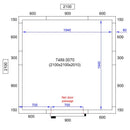 COMBISTEEL COOLING AND FREEZING ROOM 2100X2100X2010